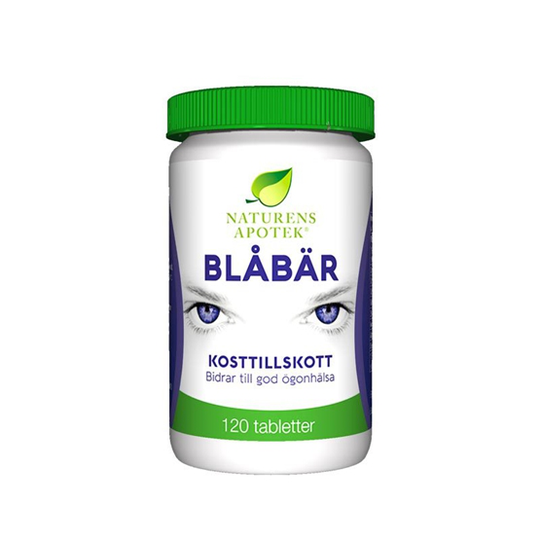 Naturens Apotek Blåbär 120 tabletter
