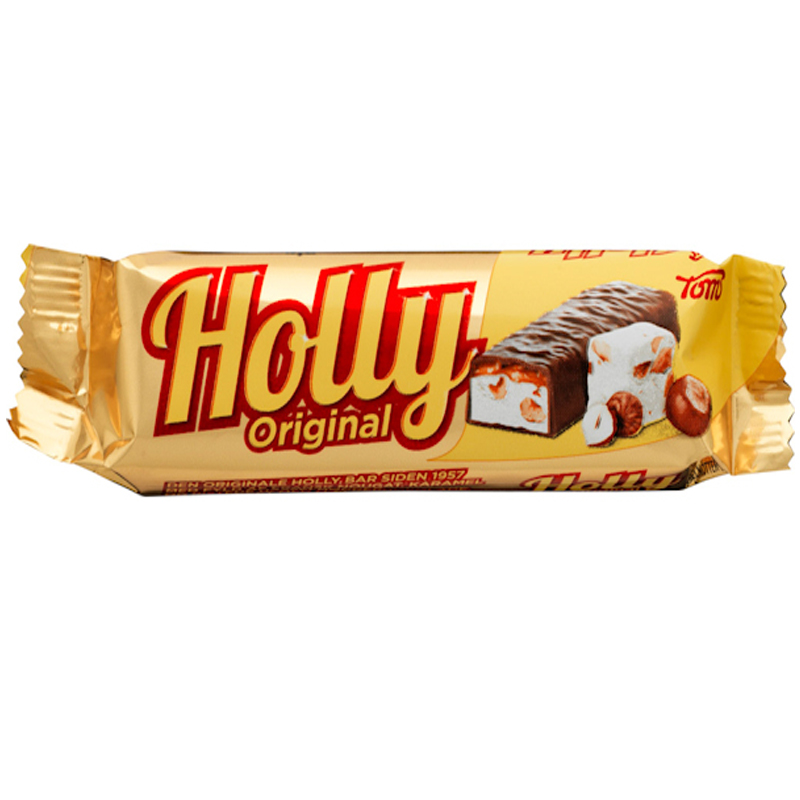 Hollybar Nougat & Hasselnötter - 28% rabatt