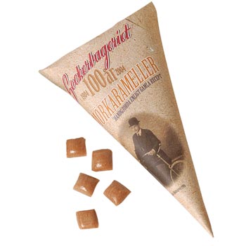 Smörkarameller i strut 100 g