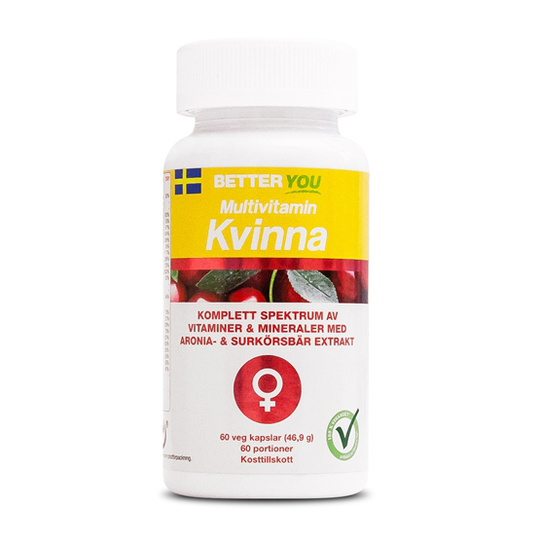 Better You Multivitamin Kvinna 60 kaps