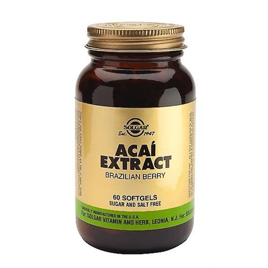 Solgar Acai extrakt 60 kapslar
