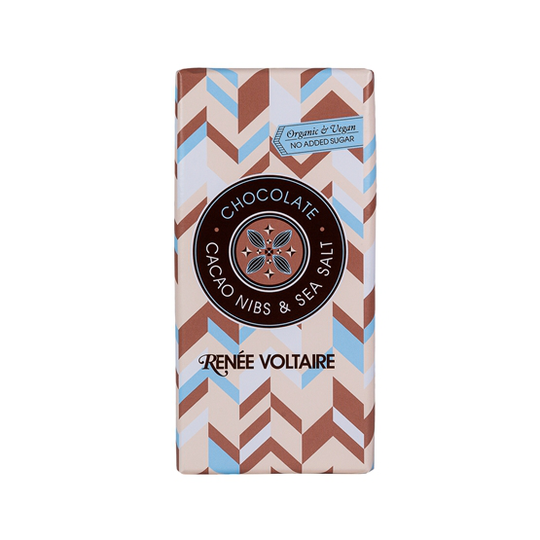 Renée Voltaire Chokladkaka kakaonibs & Havssalt 80 g