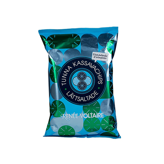 Renée Voltaire Tunna Kassavachips Lättsaltade 145 g