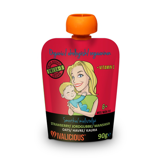 Vivalicious Baby Smoothie Jordgubb 90 g