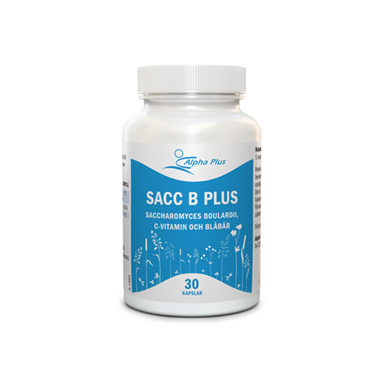 Alpha Plus Sacc B Plus 30 kapslar