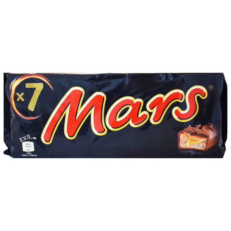 Godis "Mars" 7 x 45g - 41% rabatt