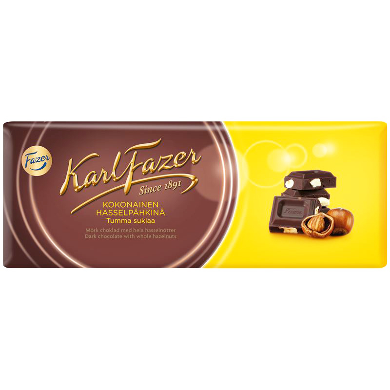 Mörk Choklad Hasselnöt - 20% rabatt