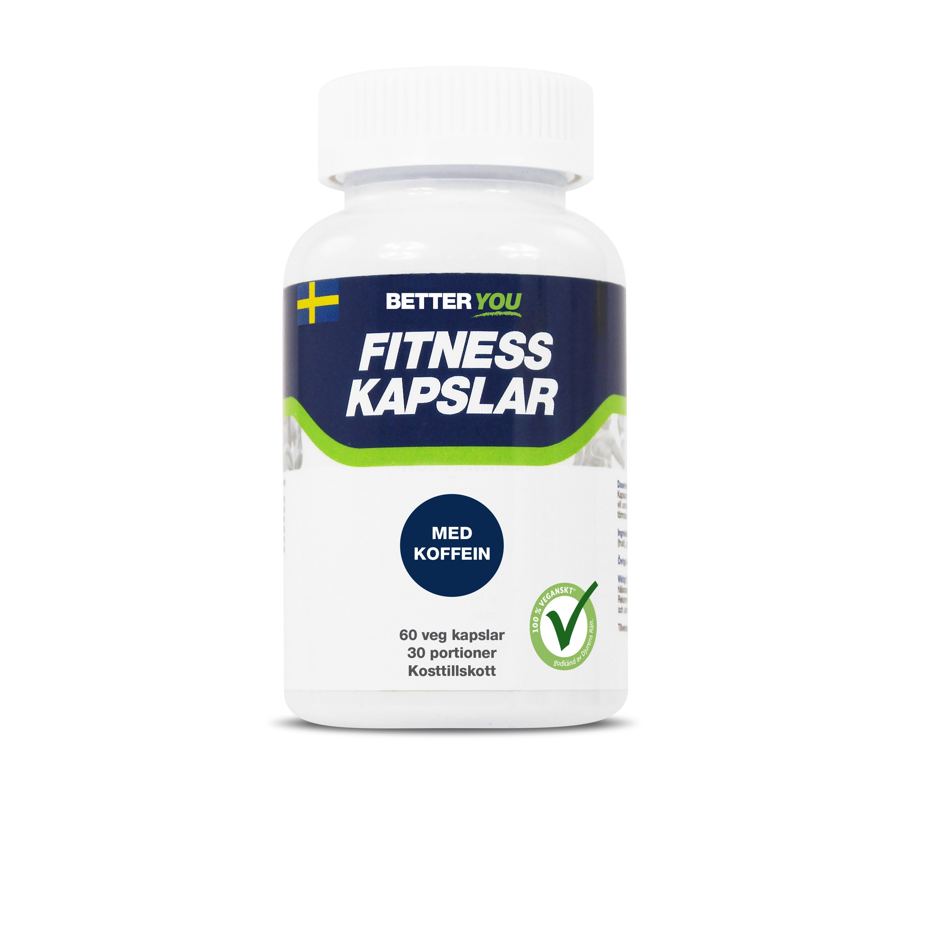 Better You Fitness Kapslar med koffein 60 st