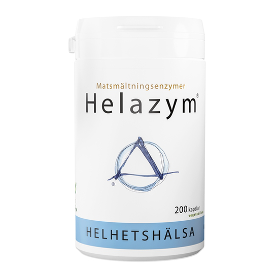 Helhetshälsa Helazym Enzymtillskott 200 kapslar
