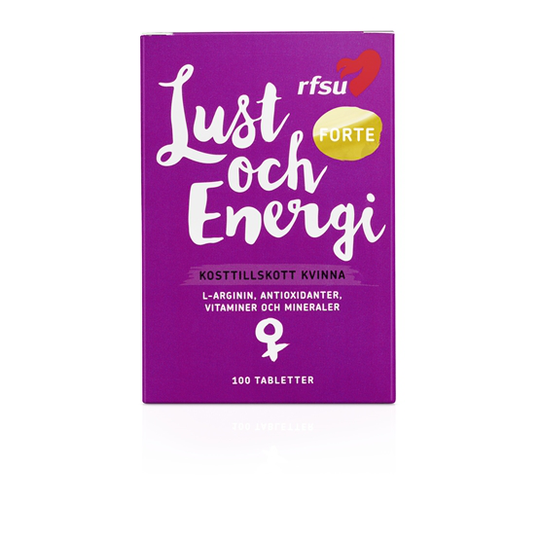 RFSU Lust & Energi Kvinna 100 tabletter