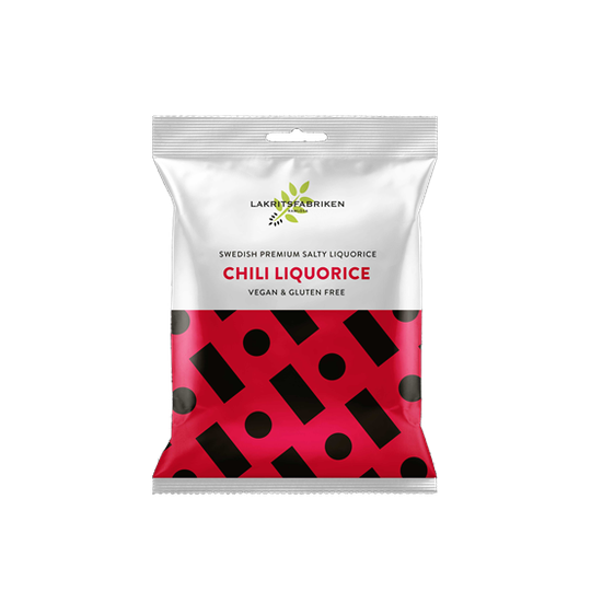 Lakritsfabriken Premium White Salty Chili 100 g