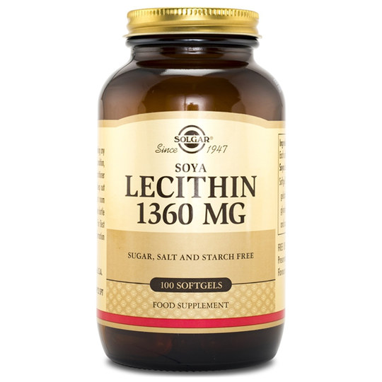 Solgar Lecithin 1360 mg 100 kapslar