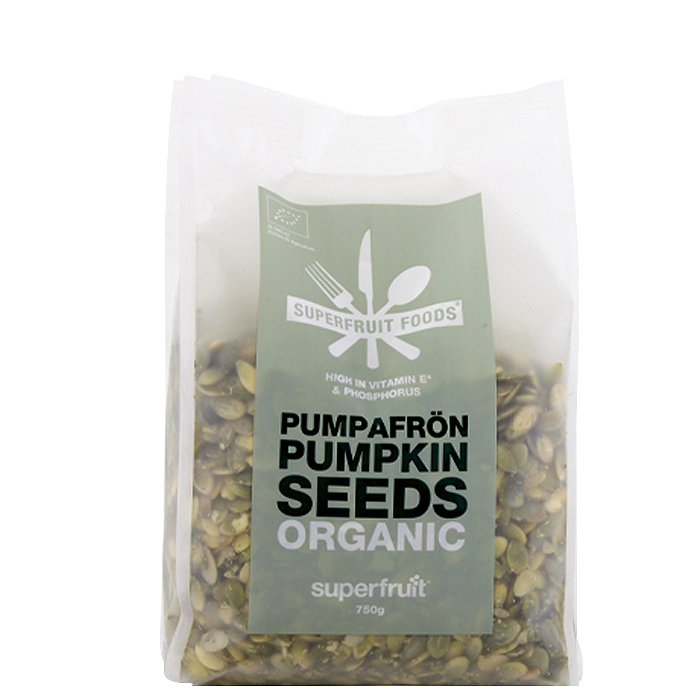 Pumpafrön Naturella EKO, 750 g