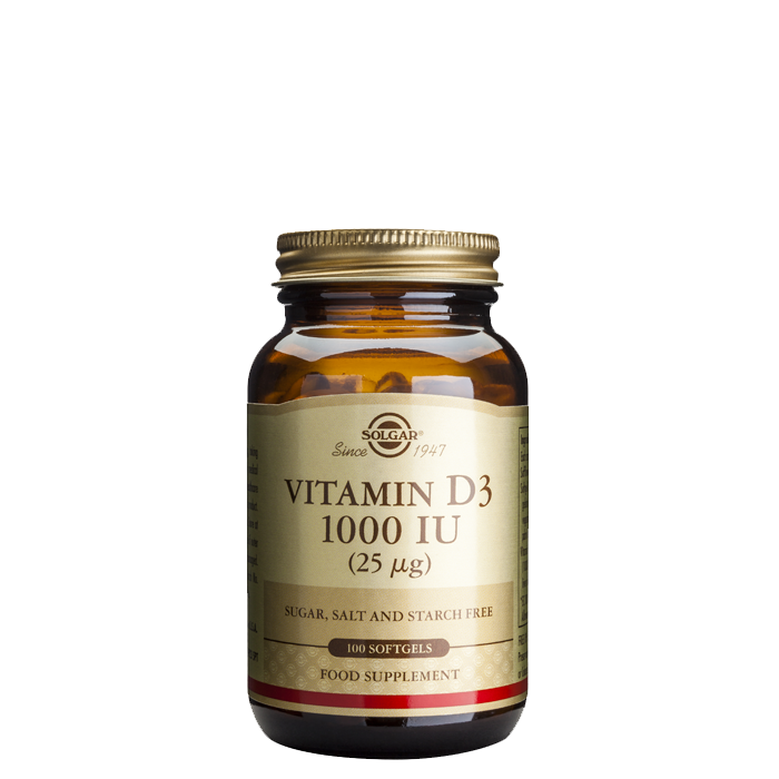 Vitamin D 1000 IU, 100 softgels