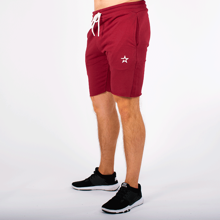 Star Edge Shorts, Maroon