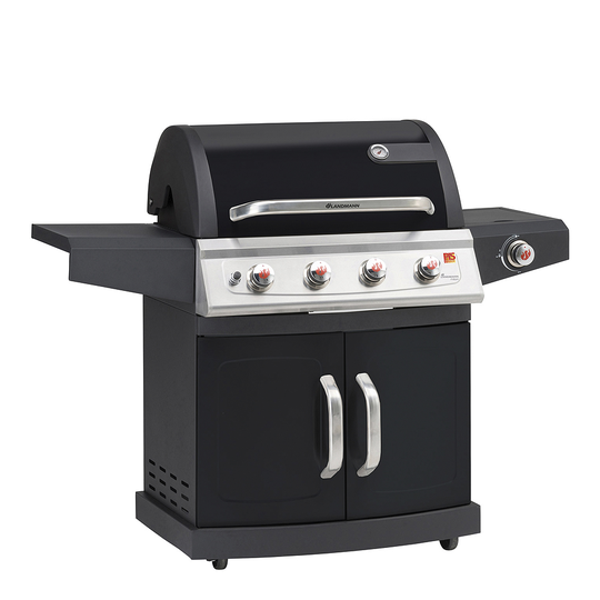 Landmann - Landmann Miton PTS 4.1 Gasolgrill Sapphire Black