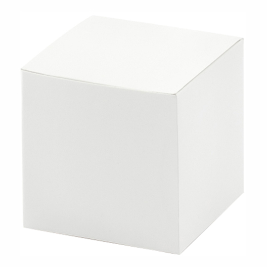Presentaskar i Papp Vita Små - 10-pack