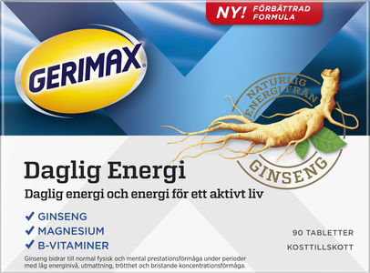 Gerimax Daglig energi 90 st