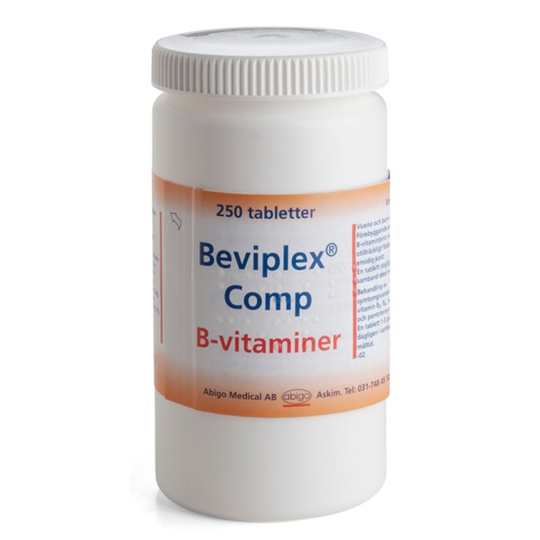 Abigo Beviplex Comp, filmdragerad tablett 250 st