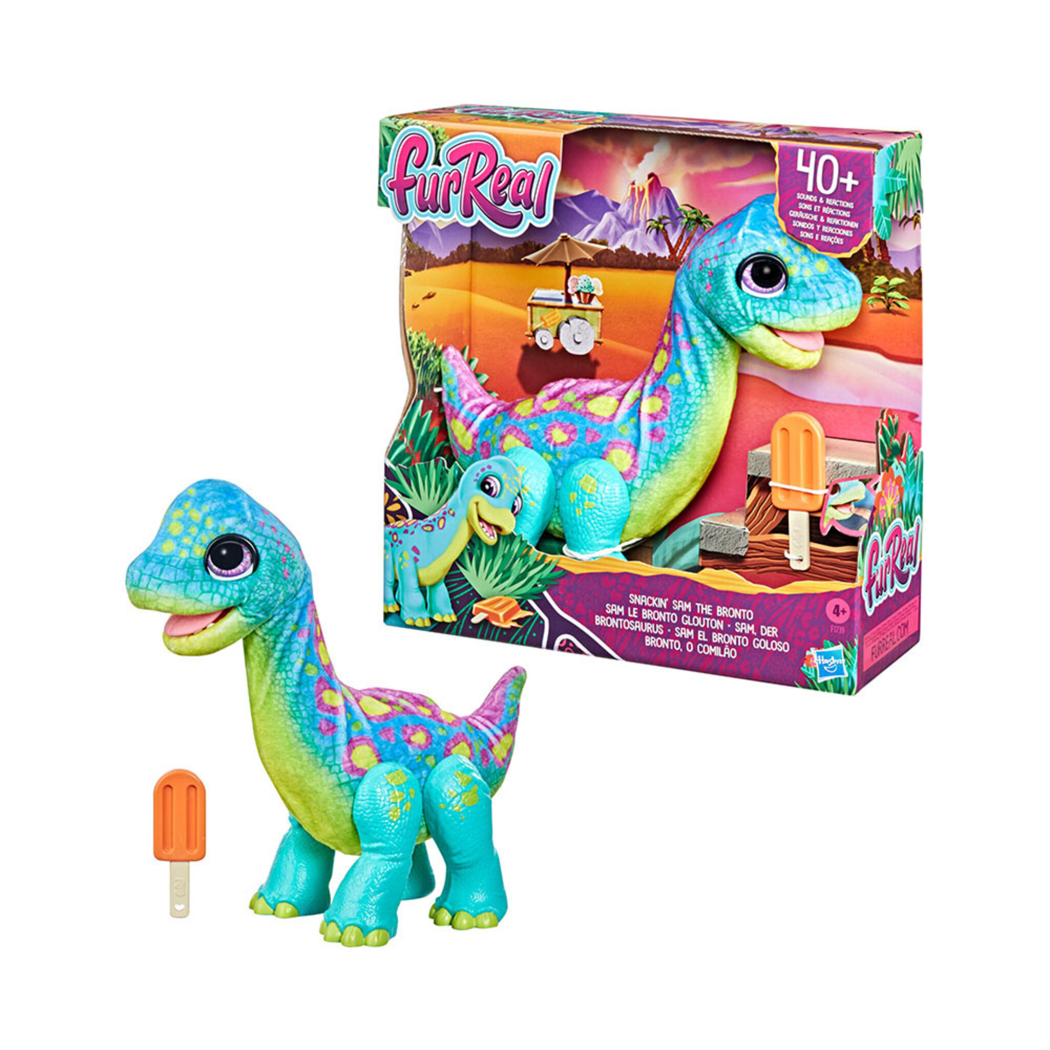 FurReal Interaktivt djur Snackin' Sam the Bronto