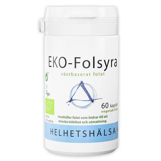 Helhetshälsa EKO-Folsyra 60 kapslar