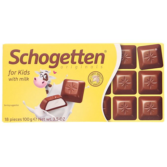 Schogetten Mjölkchoklad Mjölkkräm
