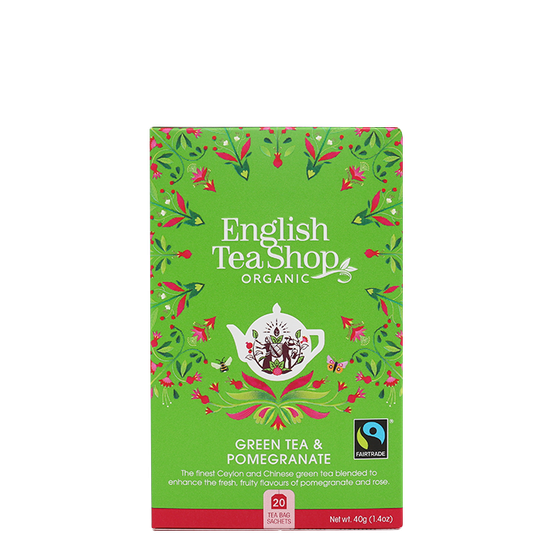 Green Tea Pomegranate, 20 tepåsar