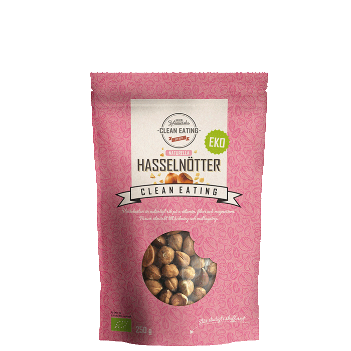 Ekologiska Hasselnötter, 250 g