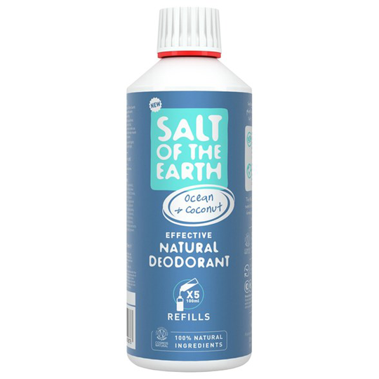 Salt of the Earth Ocean & Coconut Natural Deodorant Spray 500 ml (Refill)