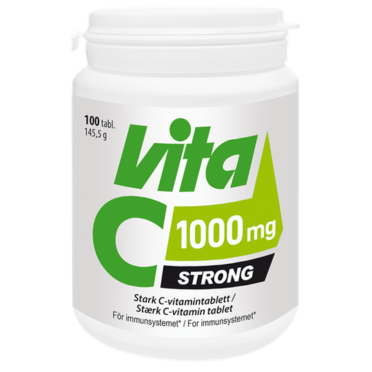 Vita-C Strong 1000 mg 100 tabletter