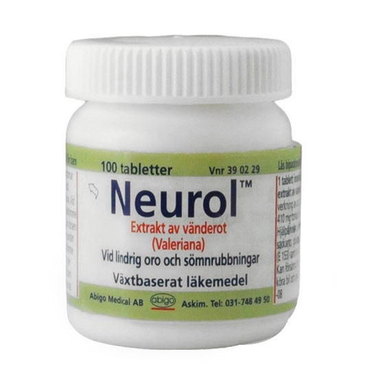 Abigo Neurol, dragerad tablett 100 st