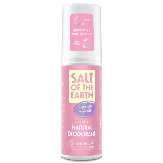 Salt of the Earth Lavender & Vanilla Natural Deodorant Spray 100 ml
