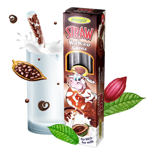 Sugrör med Smak - Choklad