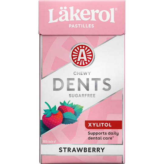 Läkerol Dents Strawberry 36 g