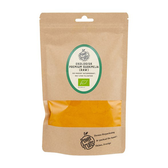 Powerfruits Ekologisk Gurkmeja Premium 250 g