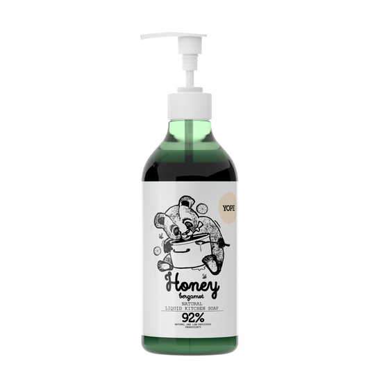 YOPE Natural hand wash kitchen Honey & Bergamot 500 ml