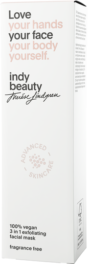 Indy Beauty 3 in 1 exfoliating facial mask 75 ml