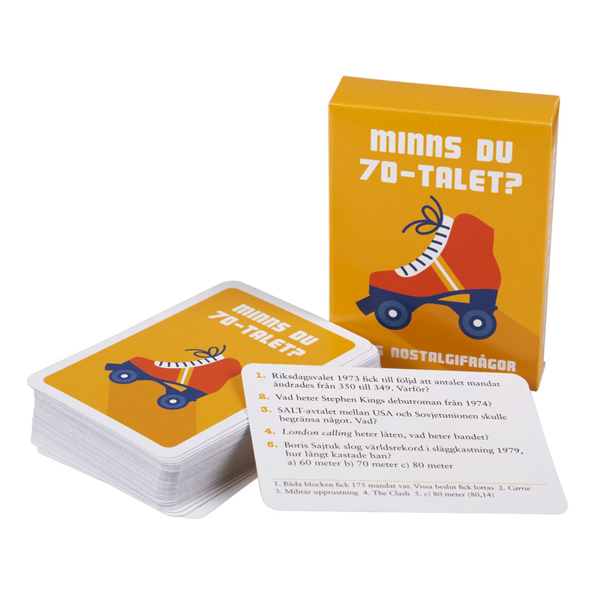 Minns du 70-talet? Frågespel