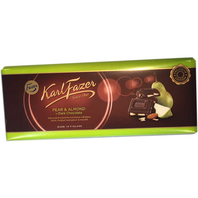 Mörk chokladkaka med päron och mandel - 60% rabatt