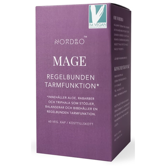 Nordbo Mage 60 kapslar