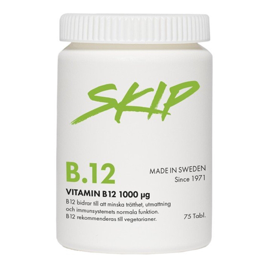 Skip Nutrition Skip B.12 1000mcg 75 tabletter