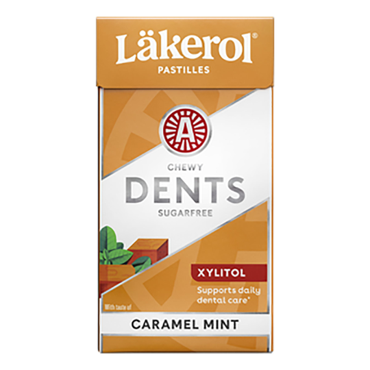 Läkerol Dents Caramel Mint - 36 g
