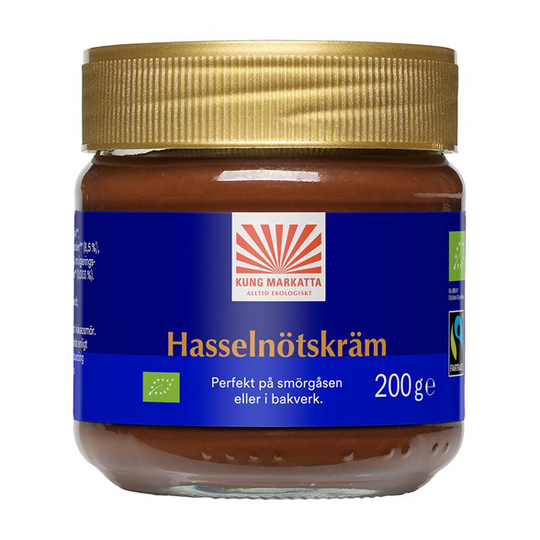 Kung Markatta Hasselnötskräm, 200 g