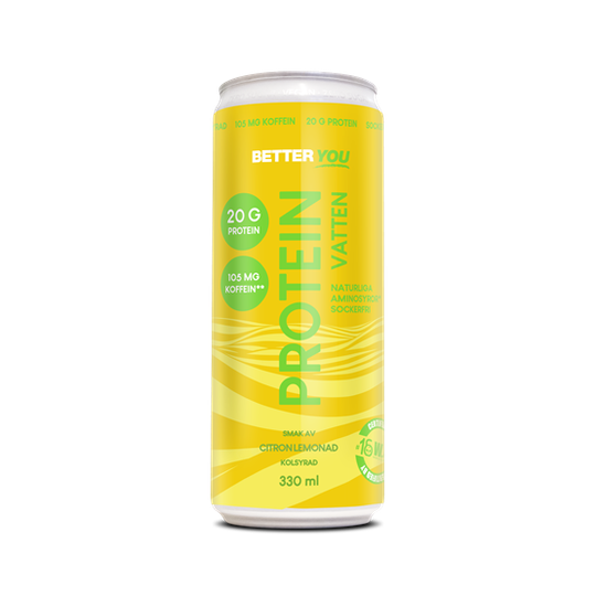 Better You Proteinvatten Citronlemonad med Koffein 330 ml