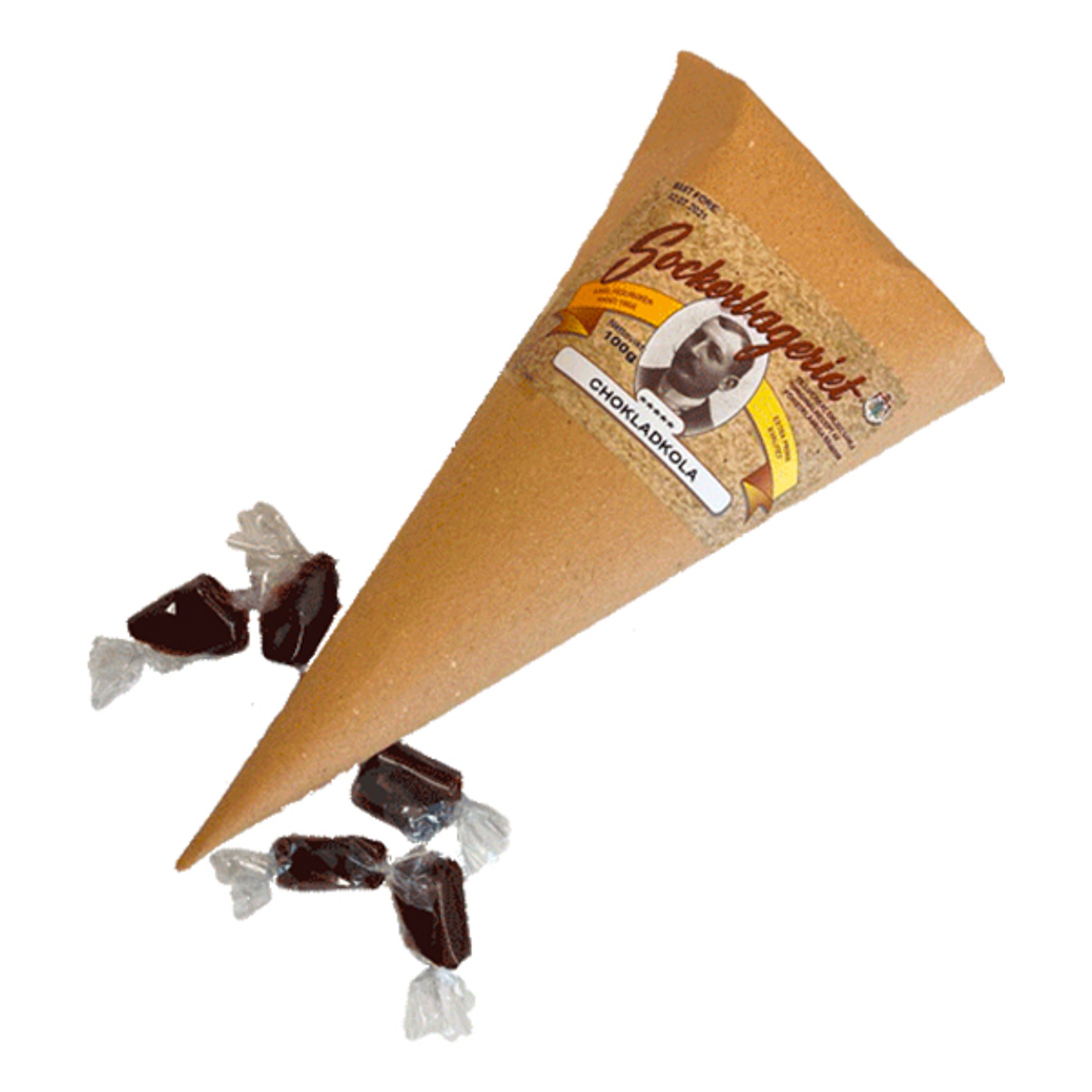 Godisstrut Chokladkola