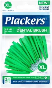Plackers Dental Brush XL 0.8 mm 24 st
