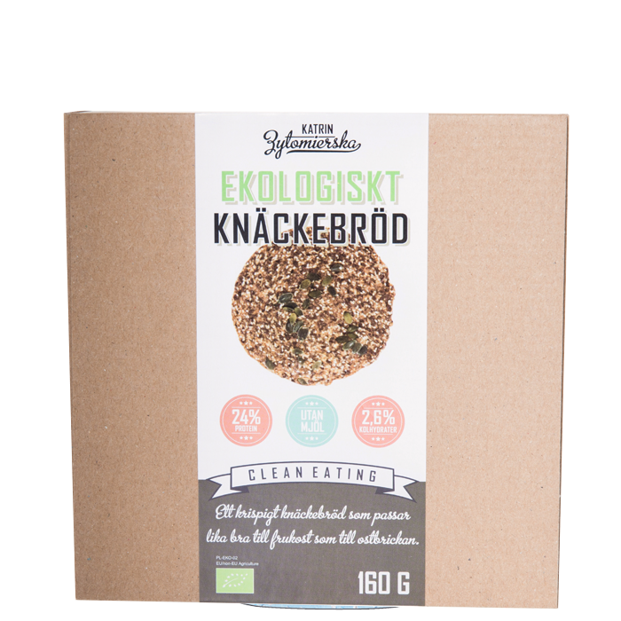 Ekologiskt Knäckebröd, 160 g