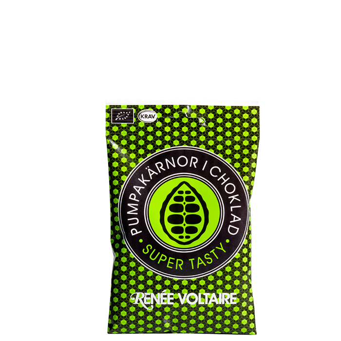 Pumpakärnor i Choklad, 55 g
