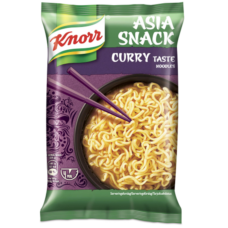 Nudlar Curry - 16% rabatt