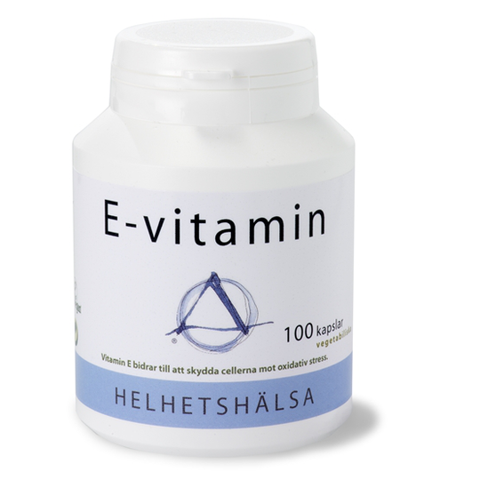 Helhetshälsa E-vitamin 100 kapslar